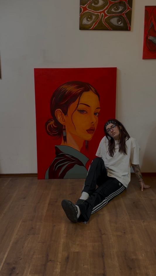 OBRAZ "red silence"