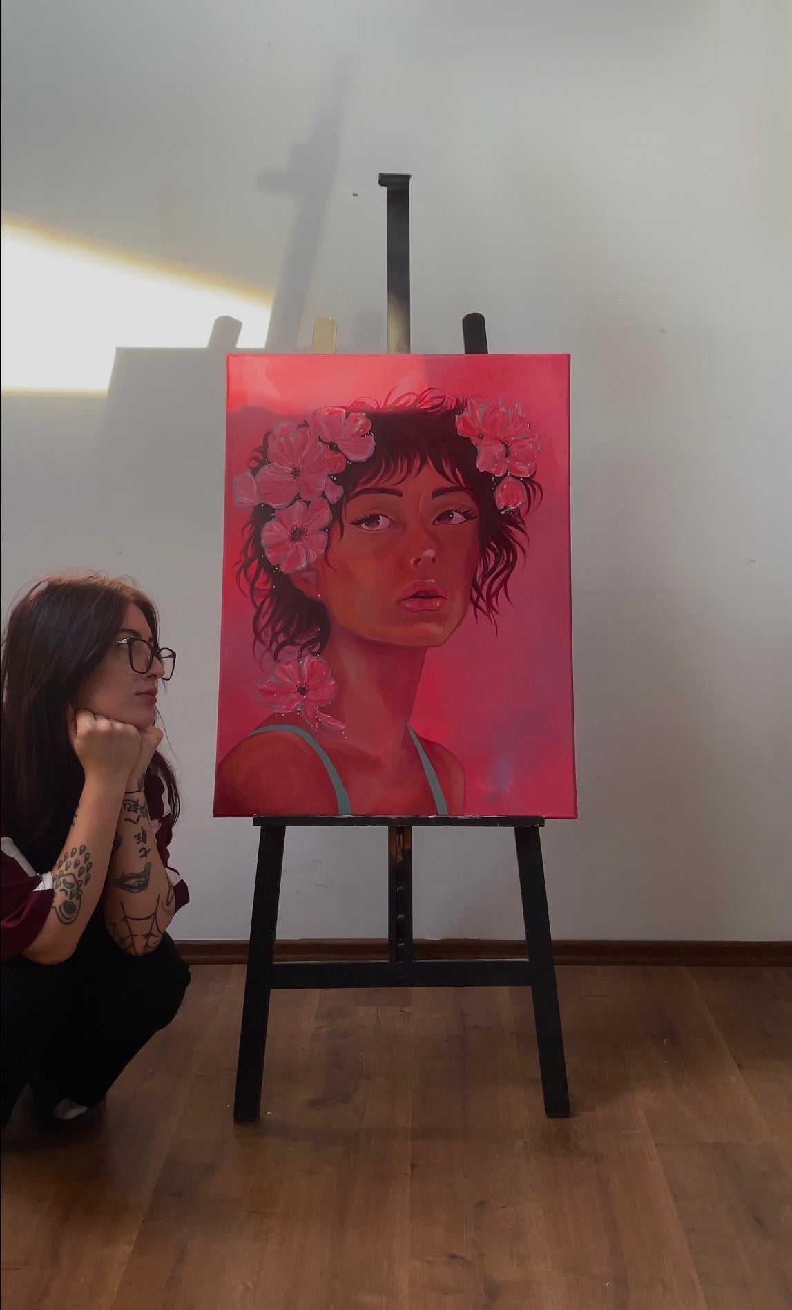 OBRAZ "Blinded by bloom"