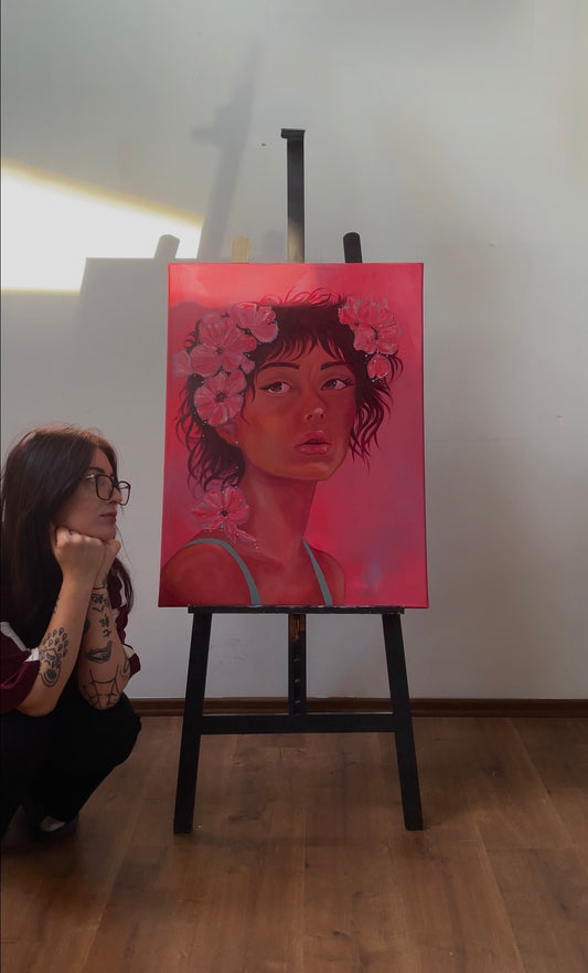 OBRAZ "Blinded by bloom"